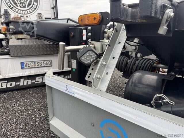 Cserélhető felépítményes félpótkocsi D-Tec Flexitrailer VCC-01 Lift Mittelauschub Alcoa LED