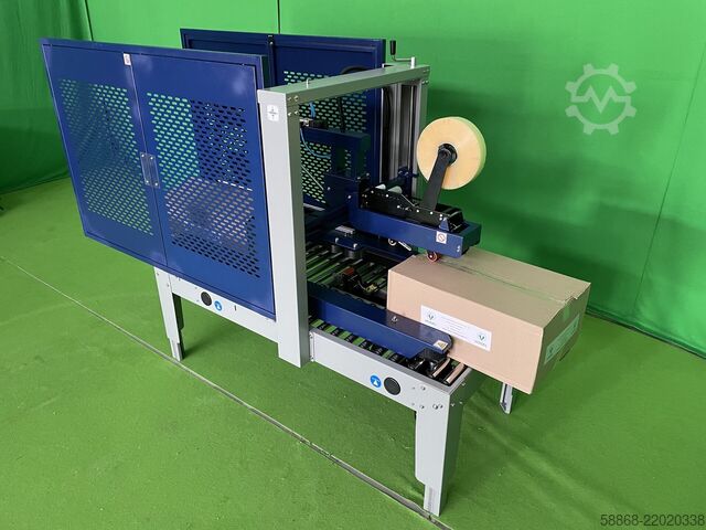 Seladora de caixas de cartão para caixas abertas Kartonverschließmaschine min. B115/H110 MH-FJ-3A mit Deckelverschließmechanismus