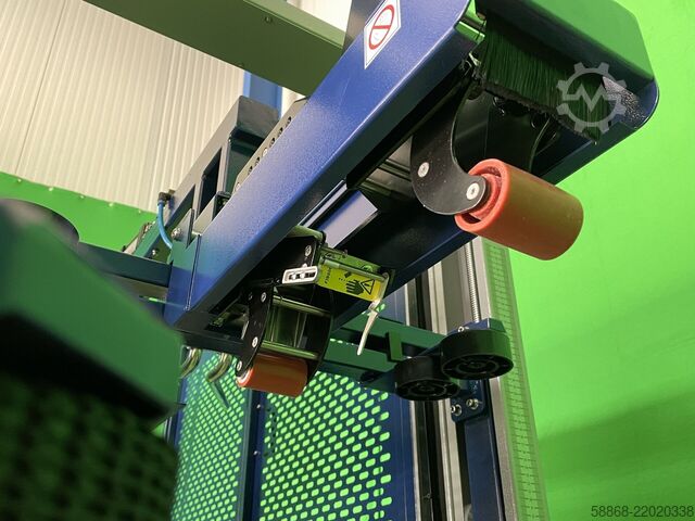Seladora de caixas de cartão para caixas abertas Kartonverschließmaschine min. B115/H110 MH-FJ-3A mit Deckelverschließmechanismus