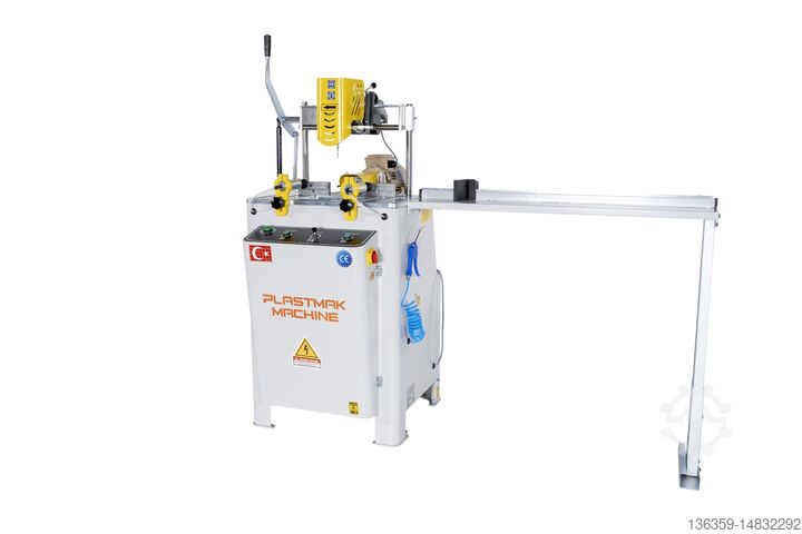 De Dubbele Reeks van de Hoofdmachine van pvc PLASTMAK PVC ALÜMİNYUM İŞLEME MAKİNALARI PVC ÇİFT KAFALI MAKİNE SETİ