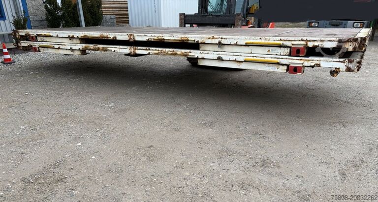 Swap body open Krone BDF 7,45m Plattform mehrfach 2013