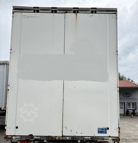 Swap body with flatbed & tarp Krone Jumbo 7,82m 3m hoch Hubdach + Edscha