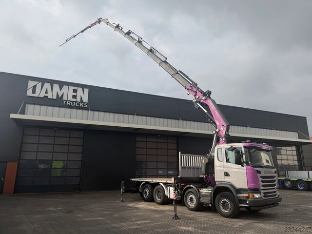 Scania G 450 8x2, FASSI F 820 RA.2.28 + JIB Scania G 450 8x2 FASSI F 820 RA.2.28 + JIB