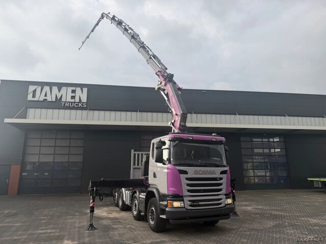 Scania G 450 8x2, FASSI F 820 RA.2.28 + JIB Scania G 450 8x2 FASSI F 820 RA.2.28 + JIB