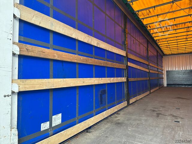 Krone MEGA / hefdak / BPW + trommelremmen / rongpotten voor houttransport / Huckepack Krone MEGA / raising-roof / BPW + drumbrakes / timber...