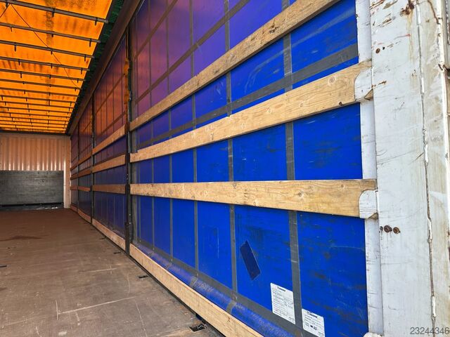 Krone MEGA / hefdak / BPW + trommelremmen / rongpotten voor houttransport / Huckepack Krone MEGA / raising-roof / BPW + drumbrakes / timber...