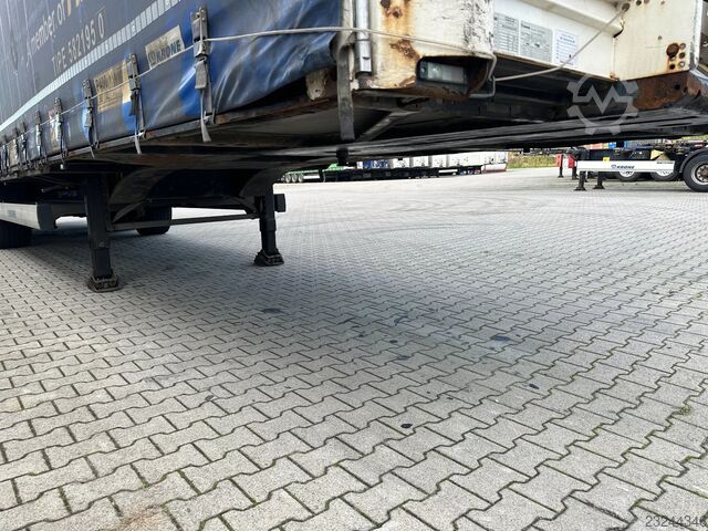 Krone MEGA / hefdak / BPW + trommelremmen / rongpotten voor houttransport / Huckepack Krone MEGA / raising-roof / BPW + drumbrakes / timber...