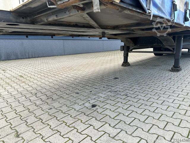 Krone MEGA / hefdak / BPW + trommelremmen / rongpotten voor houttransport / Huckepack Krone MEGA / raising-roof / BPW + drumbrakes / timber...