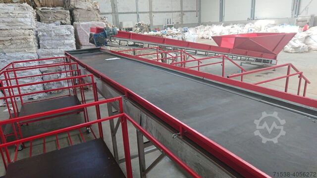 New open Sorting line. 6 working places. ProSort