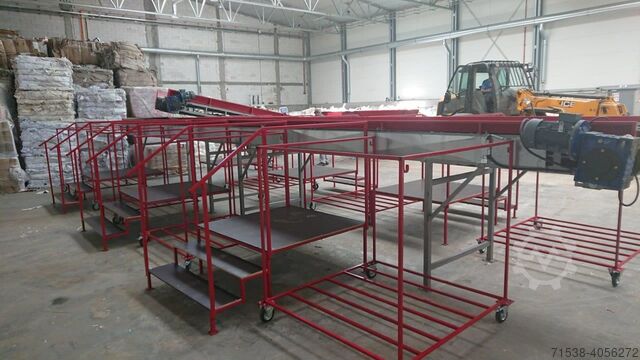 Nouvelle installation de tri ouverte. 6 stations. ProSort 