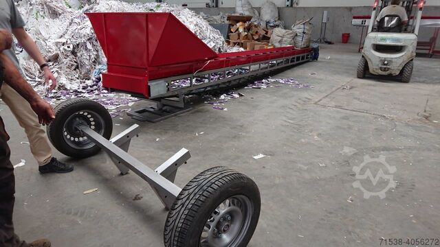 New open Sorting line. 6 working places. ProSort