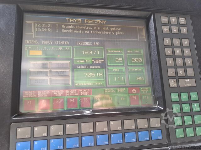 Flaskblåsmaskin "PET 16 000 bph Sidel SBO 16