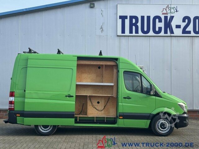 Dobozos furgon Mercedes-Benz Sprinter 316 Hoch + Lang + Werkstattausbau + AHK