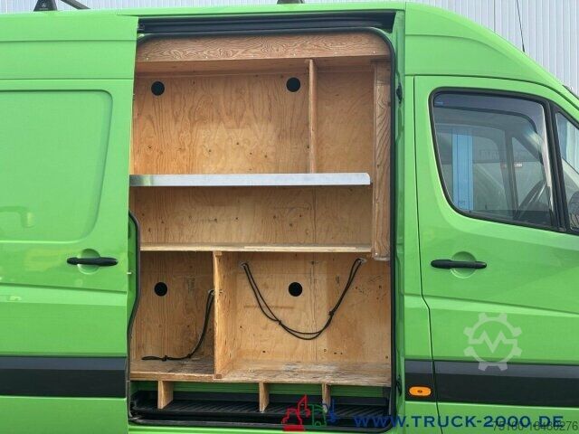 Dobozos furgon Mercedes-Benz Sprinter 316 Hoch + Lang + Werkstattausbau + AHK