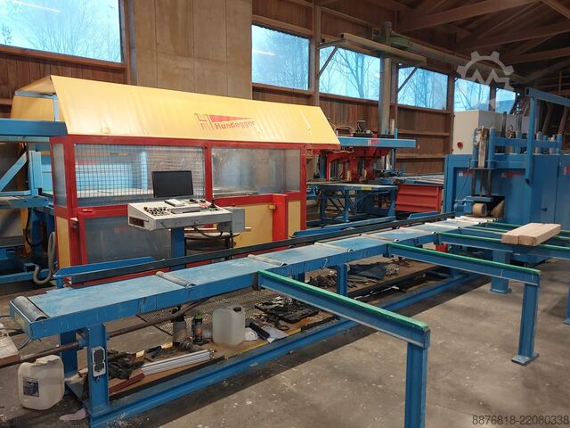 Maszyna stolarska Hundegger K2 + Hobelautomat K2-5-450 + HM-D