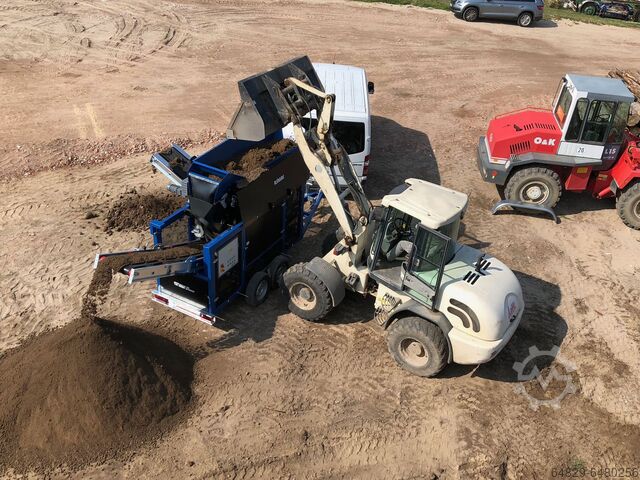 Sito bębnowe Topsoil Wióry drzewne REMAV GmbH RS1500