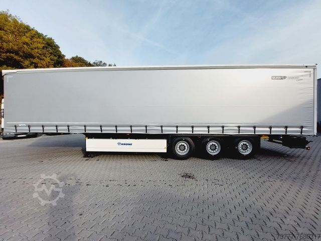 Brandalı açık yarı römork KRONE SD Tautliner - NEU - SOFORT - NEUTRAL - MIETE