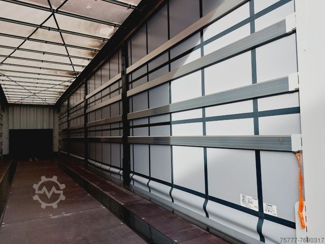 Brandalı açık yarı römork KRONE SD Tautliner - NEU - SOFORT - NEUTRAL - MIETE