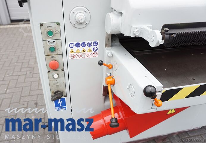 Dobbeltsidet tykkelseshøvl TOS SVITAVY 80