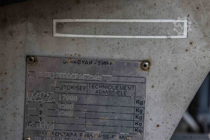 Camion-citerne MAYGAR MAGYAR INOX 17.700L-6COMP