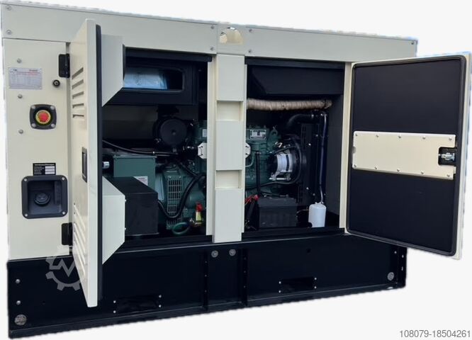 Generador de energía de emergencia Newpower Generator Notstromaggregat NWK33 + Stromaggregat Sonderschallschutz