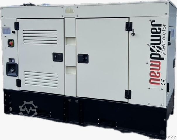 Generador de energía de emergencia Newpower Generator Notstromaggregat NWK33 + Stromaggregat Sonderschallschutz