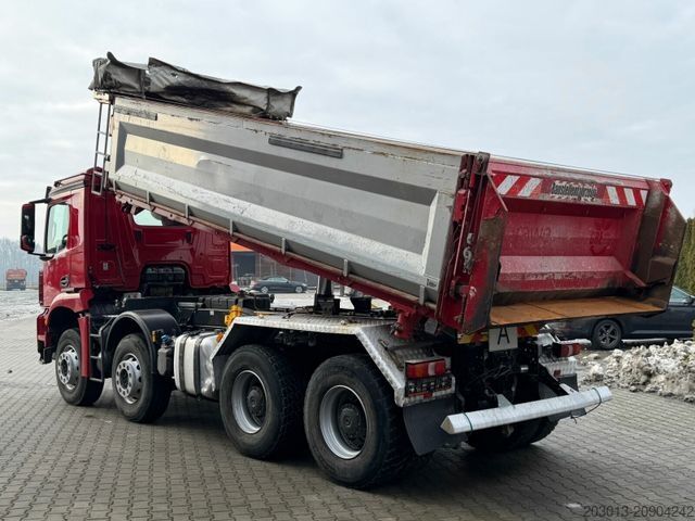 Ανατρεπόμενο φορτηγό MERCEDES-BENZ Arocs 3243 8x4 Kipper Schwarzmuller Bordmatik