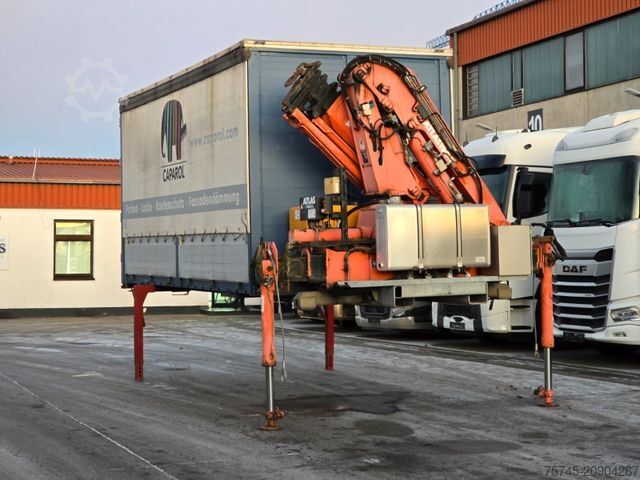 Remolque con chasis intercambiable  GLEICH PR.+PL. * ATLAS AK 190.1 * 16.3M KRAN *