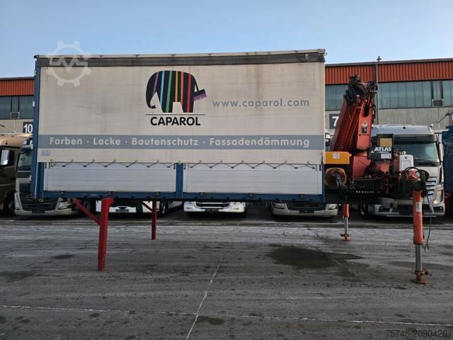 Remolque con chasis intercambiable  GLEICH PR.+PL. * ATLAS AK 190.1 * 16.3M KRAN *