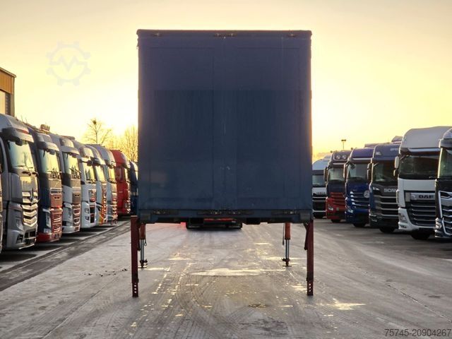 Remolque con chasis intercambiable  GLEICH PR.+PL. * ATLAS AK 190.1 * 16.3M KRAN *