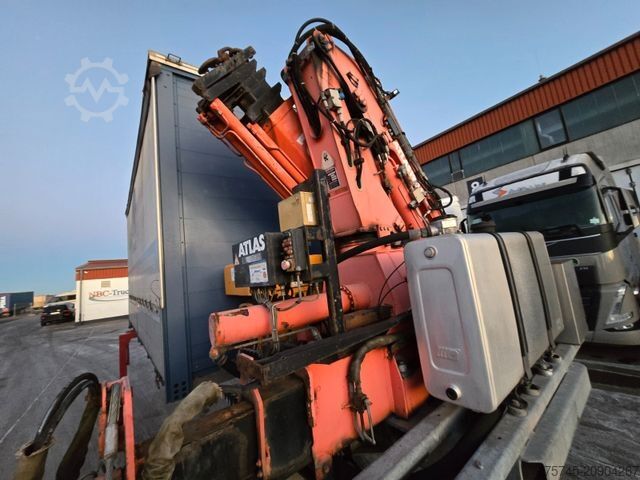 Remolque con chasis intercambiable  GLEICH PR.+PL. * ATLAS AK 190.1 * 16.3M KRAN *