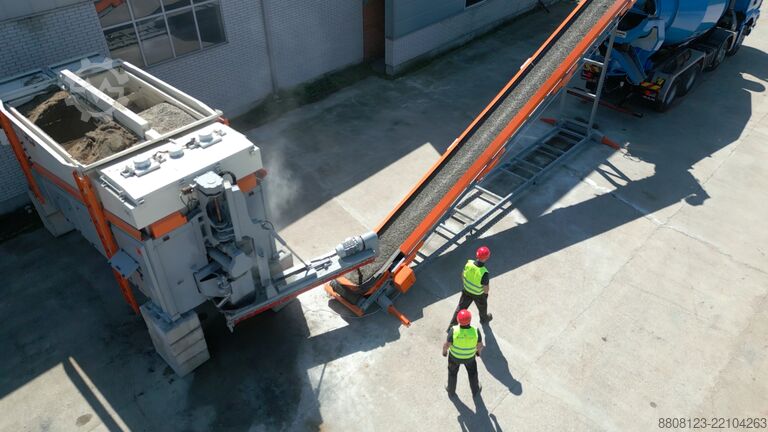 Planta mezcladora de hormigón móvil IBS IBS G60 – Mobile Mixing Machine