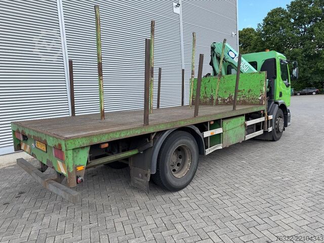Kraanwagen Renault HD260-20 PR OPEN LAADBAK MET HMF853 KRAAN