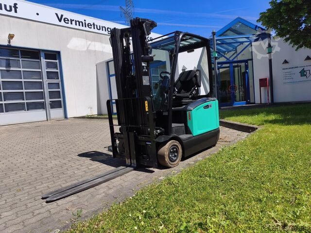 Elektrisk trehjulsgaffeltruck Mitsubishi FB16ANT