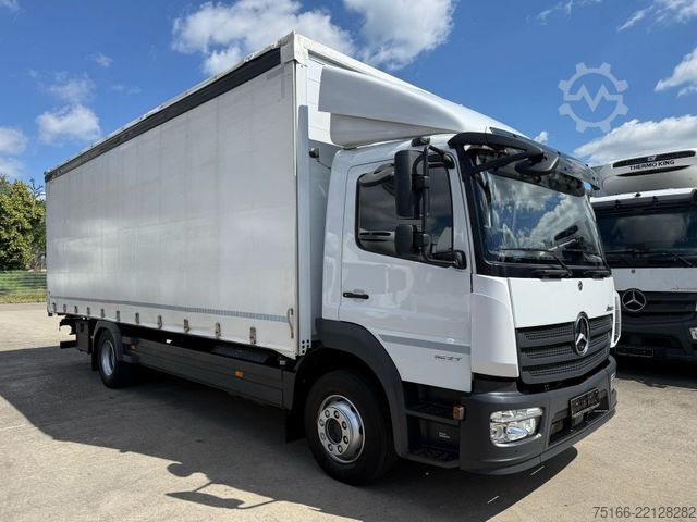Platós teherautó ponyvával MERCEDES-BENZ ATEGO 1527 L Pritsche/Plane 7,40 m*AHK+SCHIEBE