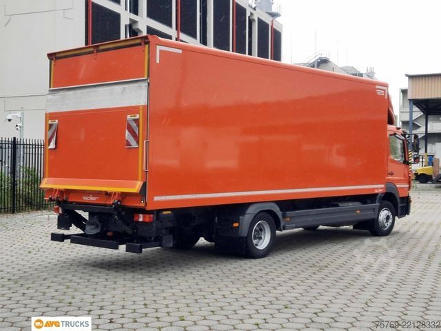 Vrachtwagen met bakwagen MERCEDES-BENZ 1218 L ATEGO 7,2 m Koffer LBW AHK