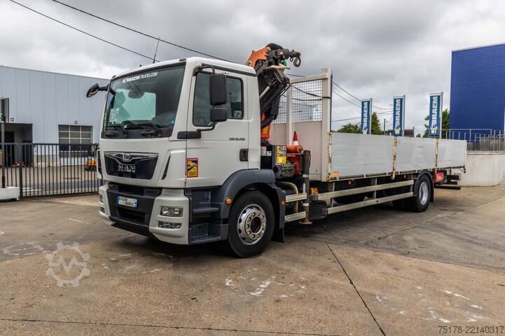 Platforma za učitavanje MAN TGM 18.290 BL+PALFINGER 14 T/m+4EXT