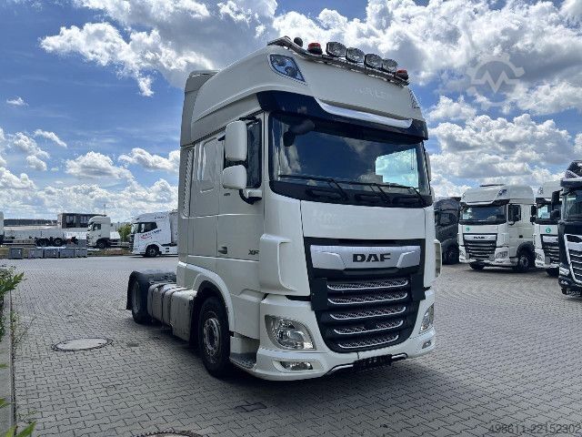 Objemový tahač DAF XF 480 FT SSC MEGA / LOW DECK + INTARDER + 2xTANK