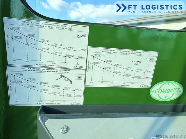 4-vejs gaffeltruck Combilift C4500 DIESEL DUPLEX 4600 EXTENDED FORKS