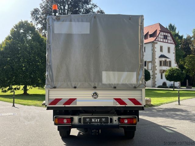 Furgon cu prelată laterală VOLKSWAGEN T6 PRITSCHE+PLANE DoKa AUTOMATIK KAMERA STANDHZG