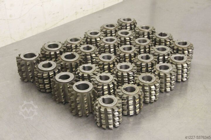 Modulfræsere til kileaksler – 29 stk. WMW PWS Aufnahme 27/32 mm