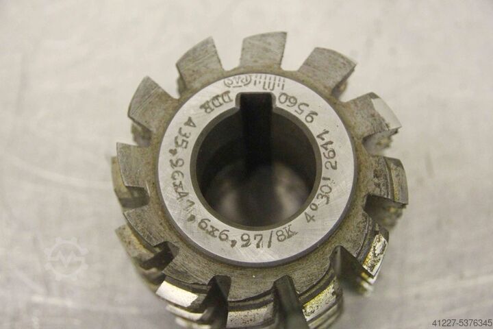 Modulfræsere til kileaksler – 29 stk. WMW PWS Aufnahme 27/32 mm