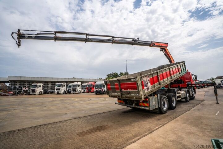 Sklápěč s jeřábem VOLVO FM 400 - PK 29002/5XHydr.