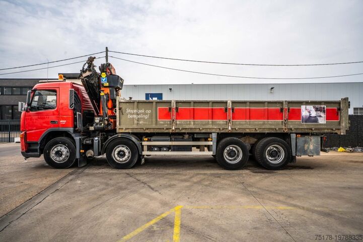 Sklápěč s jeřábem VOLVO FM 400 - PK 29002/5XHydr.