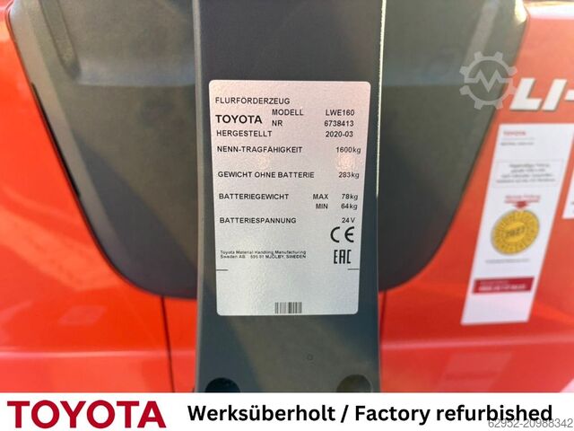 Ręczny wózek paletowy Toyota LWE 160