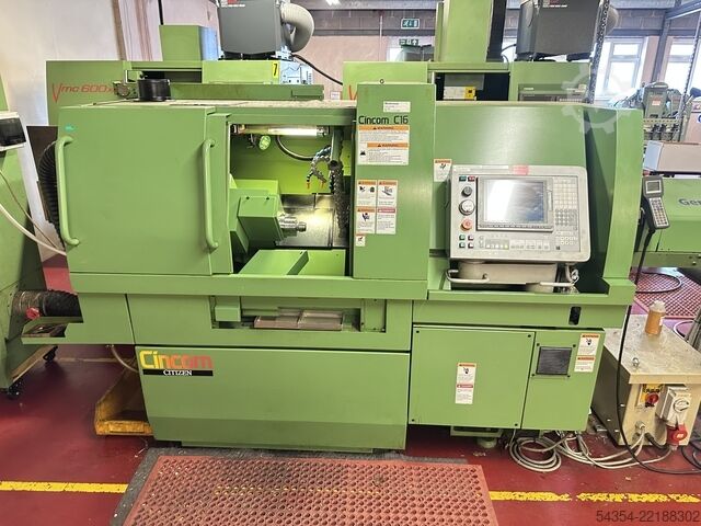 CNC strug sa kliznom glavom Citizen Cincom C16 VT