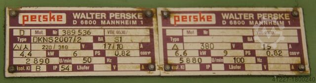 Freza cu motor pentru marginea de prelucrare a pietrei Perske DKNS2007/2