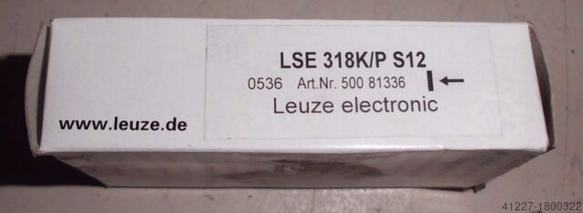 Gennemgående strålesensor Leuze LSE 318K/P S12