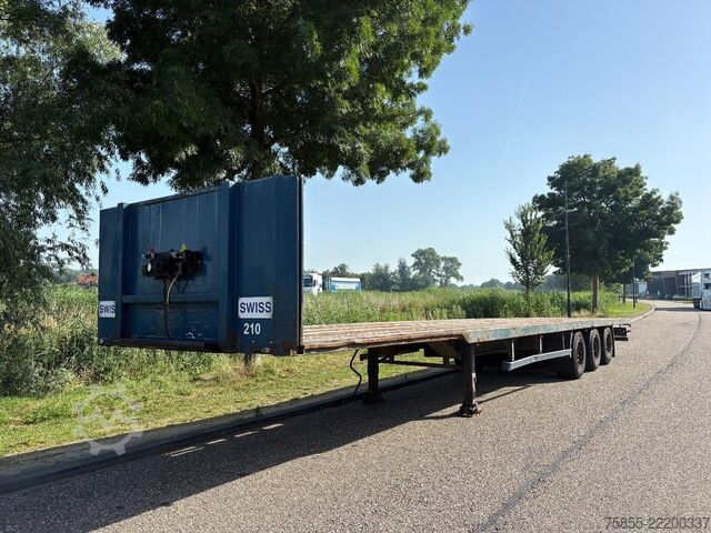 Přívěs na plošinu Pacton L3-002 Platform / Mega / Discbrakes / NL Trailer