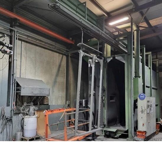 Homokszóró Wheelabrator KH3 1000